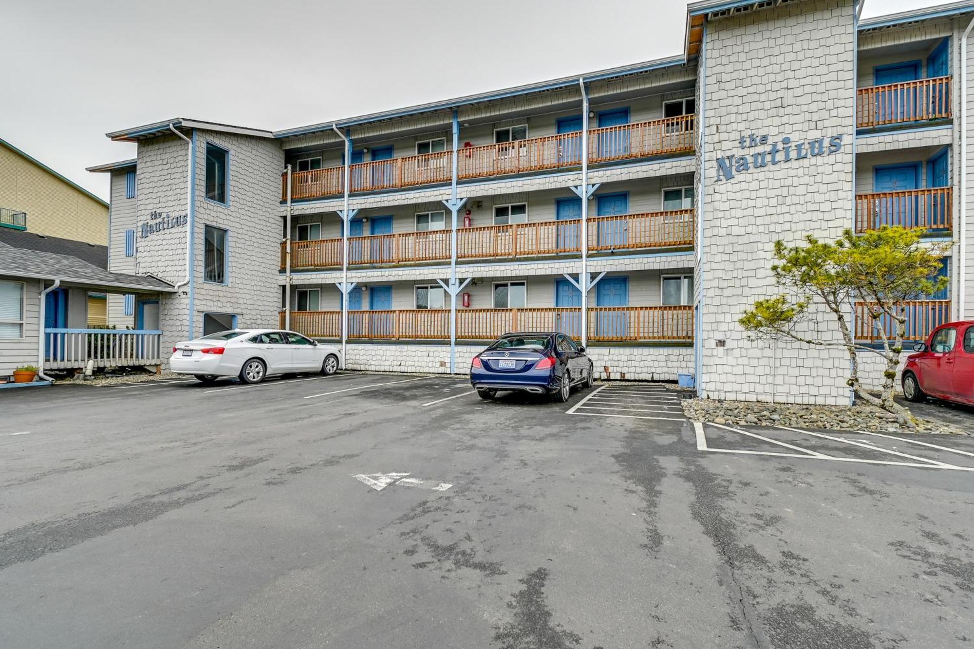 Ocean Shores Condo With Balcony Less Than 1 Mi To Beach! Exterior foto